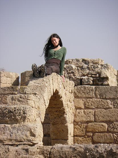 Amy on the Ruins