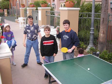 David -- The Ping Pong Champ!