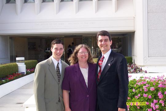 David at the Temple