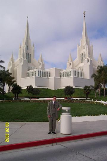 David at the Temple