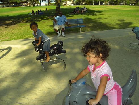 Hailey at the park.