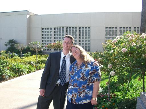 Robert and his Mom.